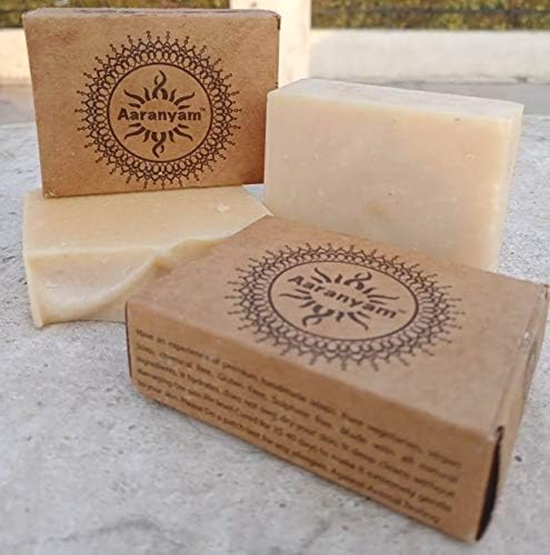 Aaranyam Natural Herbal Organic Pure Papaya Soap Bar-Men-Women-Skin Brightening-Extra Hydrating