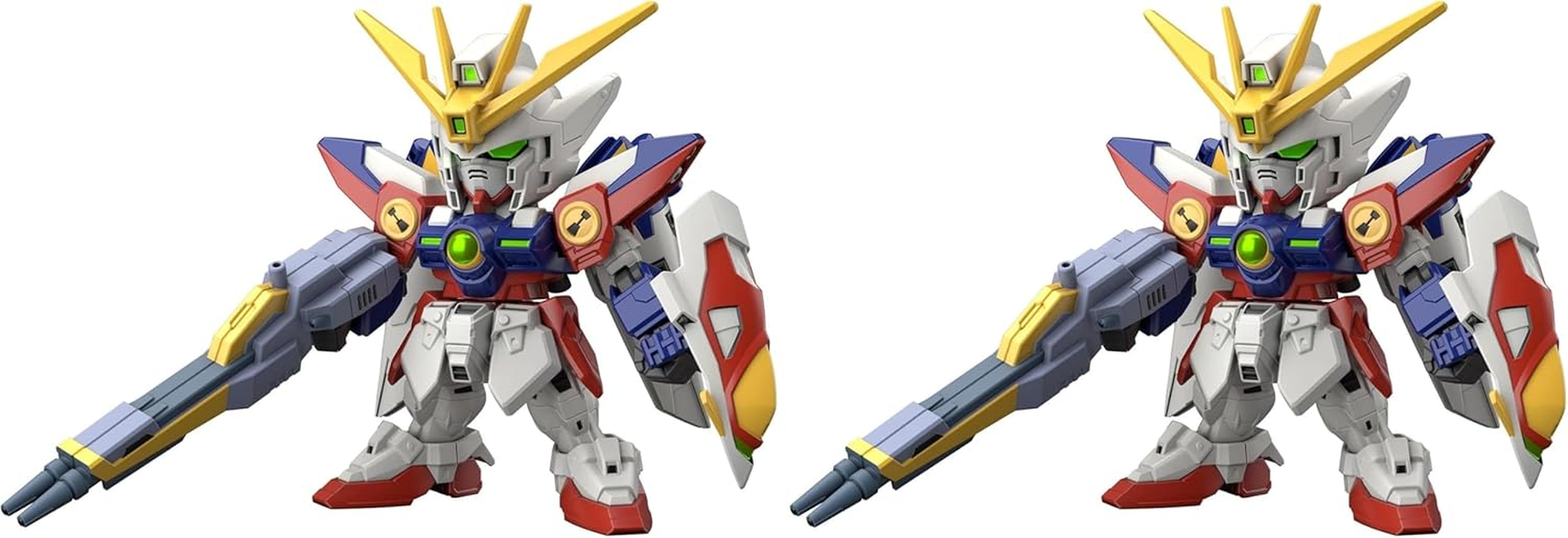 BANDAI Hobby SD Gundam Ex-Standard Wing Gundam Zero - 1/144 スケール (Pack Of 2)
