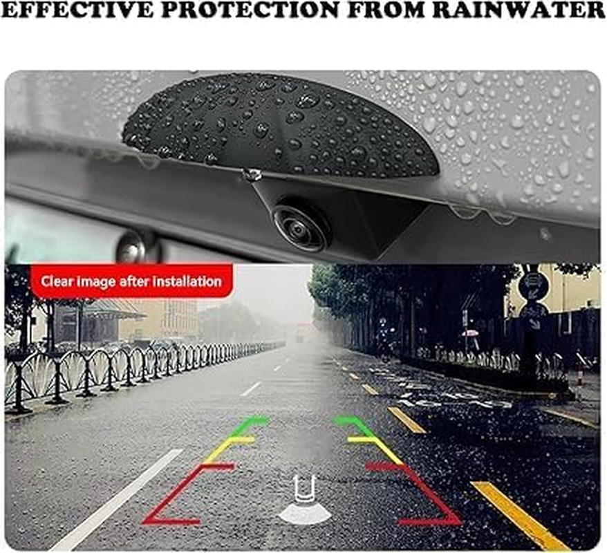 1 Pcs Rear View Backup Camera Cover, Waterproof Silicone All-Weather Protection for Truck Auto Car Reversing Cam Modification - Durable Automotive Riding Accessories image number 6