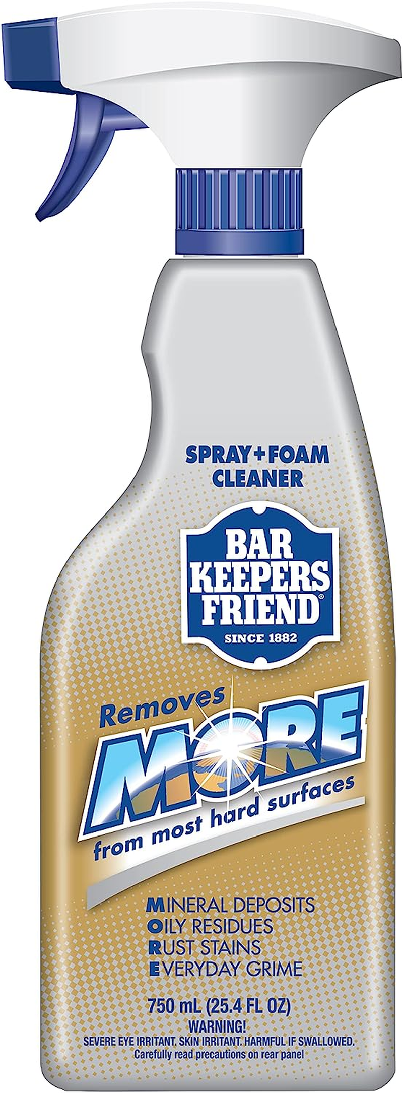 Bar Keepers Friend Spray and Foam Cleaner, 25.4 Ounce image number 1
