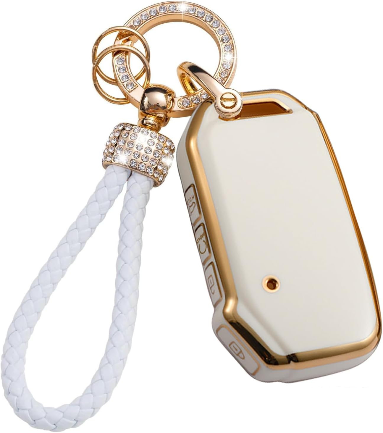 Ontto TPU Car Key Fob Cover Fit for KIA Sportage R GT Stinger GT Sorento Ceed CD Cerato Forte Xceed 2019 2020 2022 2023 Flip Key Holder Keychain Shell Keyring Bag Car Styling Accessories 3 Buttons B