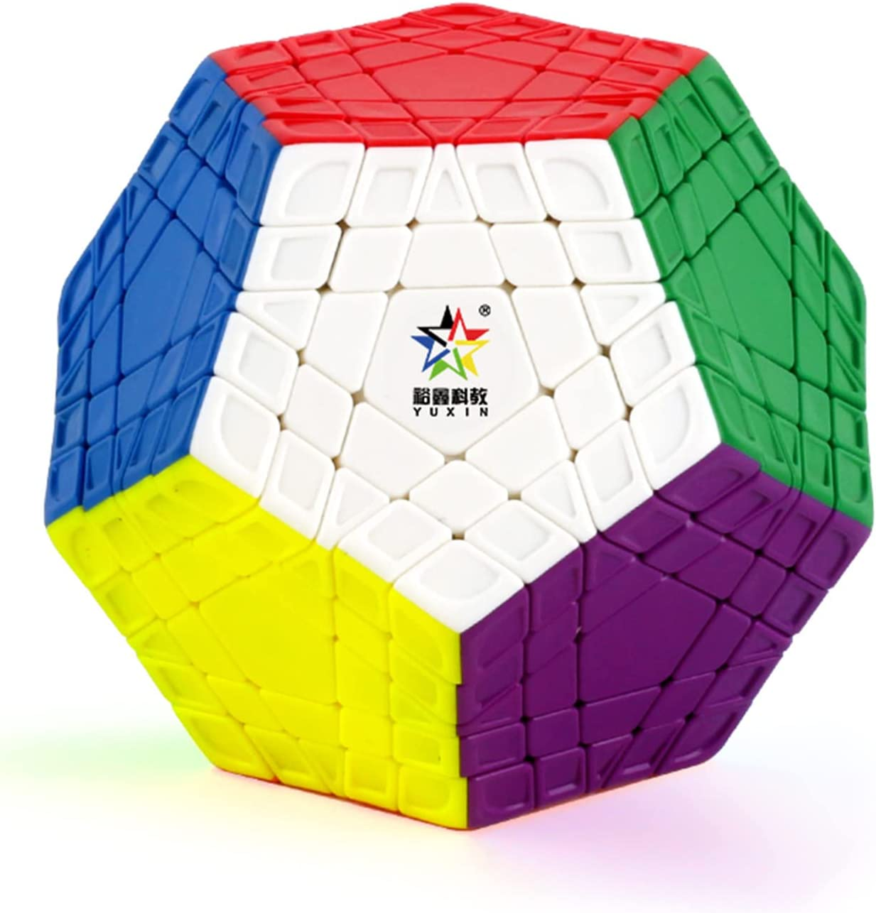 Cuberspeed Yuxin Gigaminx Stickerless Megaminx 5X5 Layer Speed Cube Gigaminx 5X5 Puzzle Cube image number 5