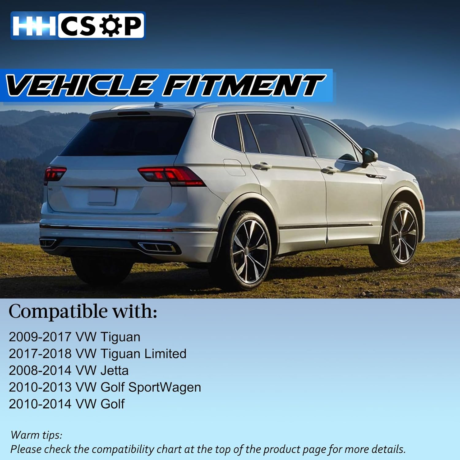 Liftgate Lock Actuator Rear Latch Trunk Latch Motor for Volkswagen VW Tiguan 2009 2010 2011 2012 2013 2014 2015 2016 2017 2018, VW Jetta 2008-2014, VW Golf 2010-2014, VW Golf Sportwagen 2010-2013 image number 2