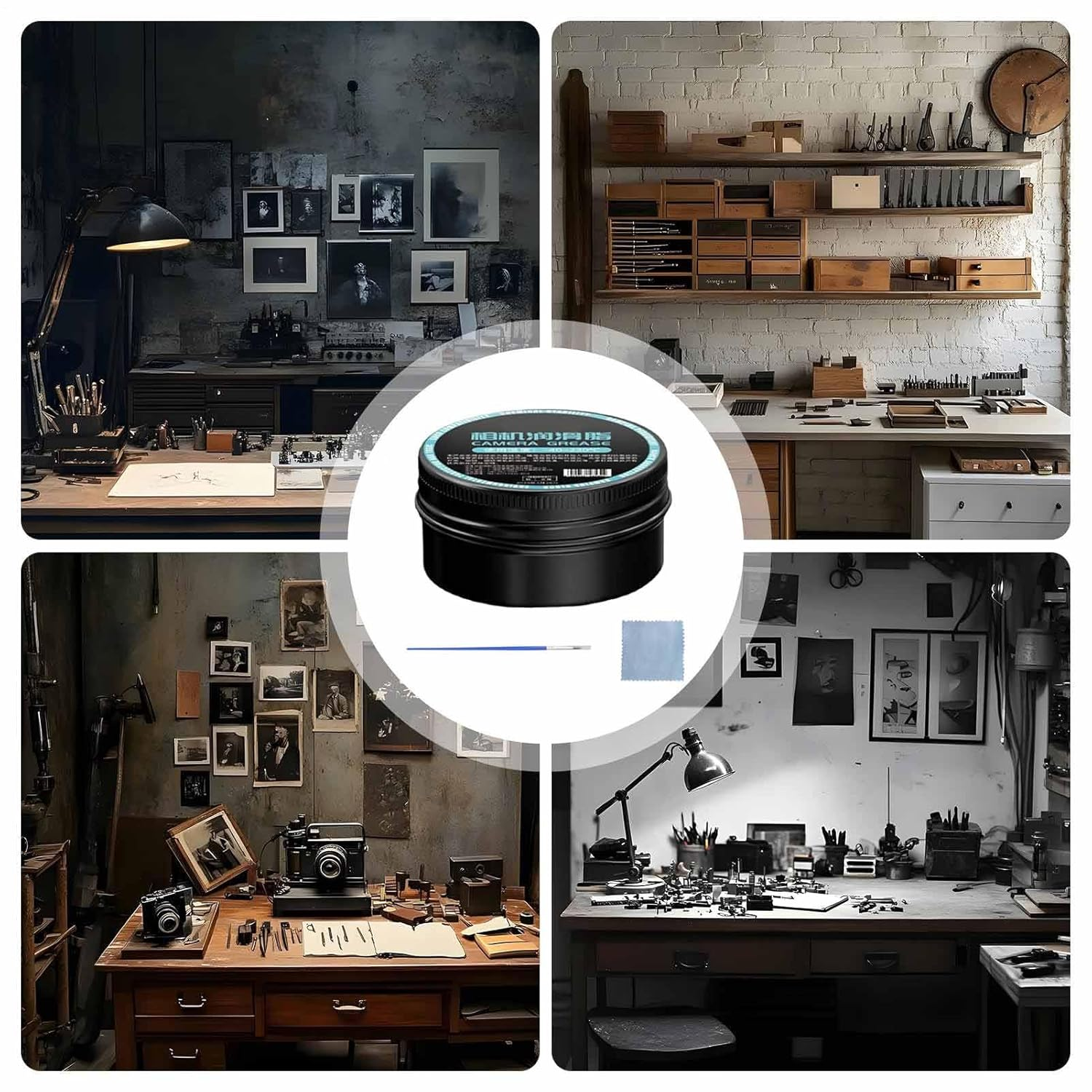 Telescope Grease | 30G Lens Grease | Lube Set for Camera Bearings Binoculars Quiet Performance Longevity Lubricating Optical Devices image number 3