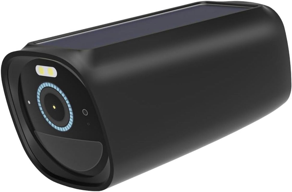 HOLACA Silicone Skin for Eufycam 3(S330) Wireless Home Security Camera System(2Pack) (Black) image number 1