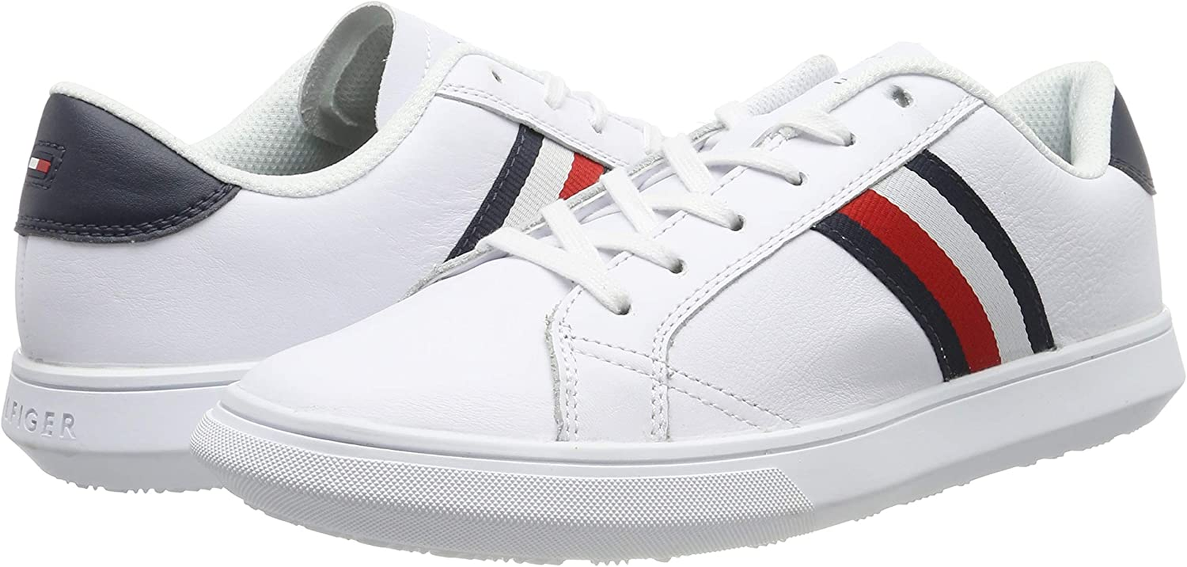 Tommy Hilfiger Men'S Cupsole Leather Sneaker image number 2