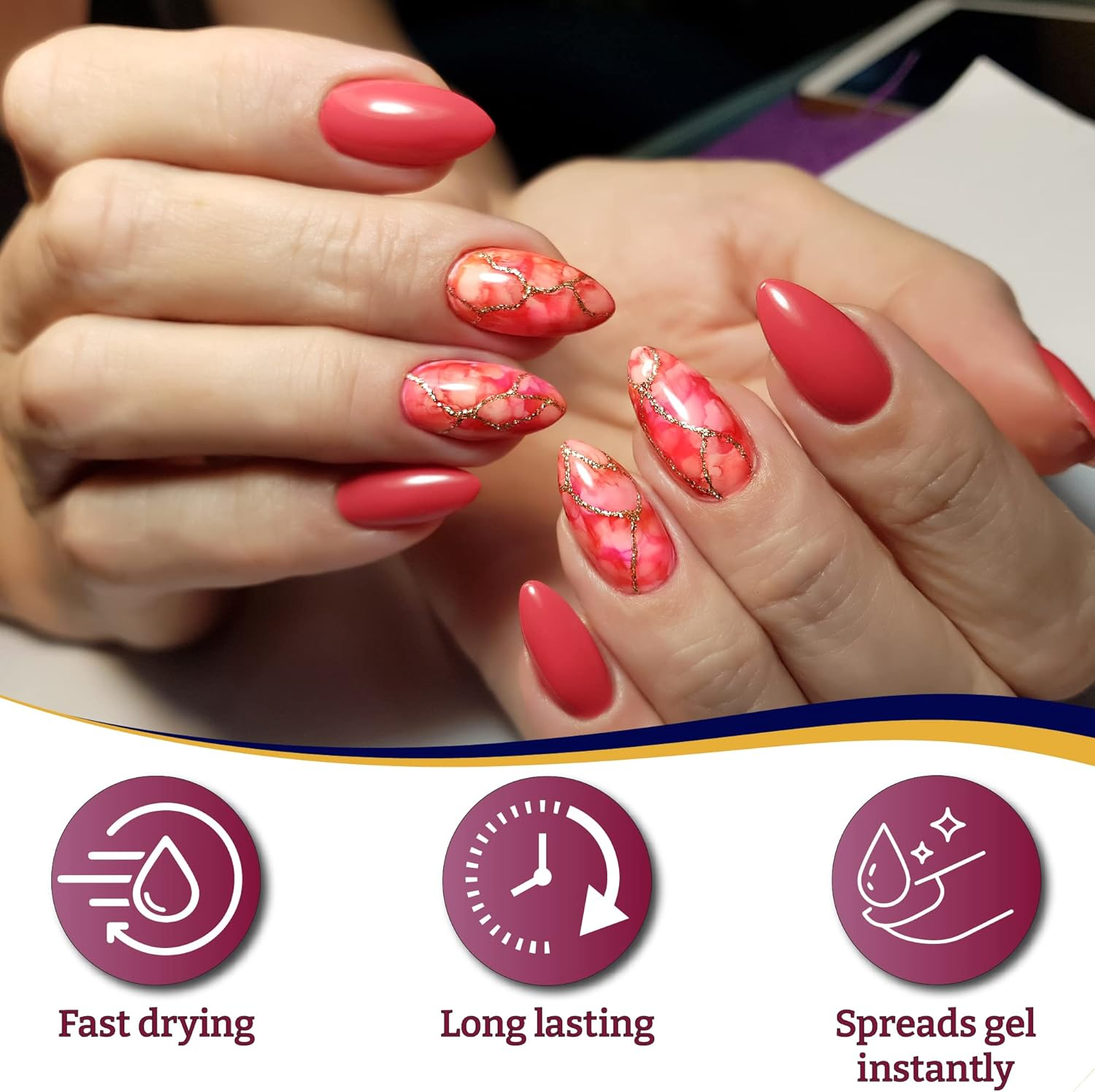 Mia Secret - 15Ml UV,LED BLOOMING GEL for SPREADING EFFECTS image number 3