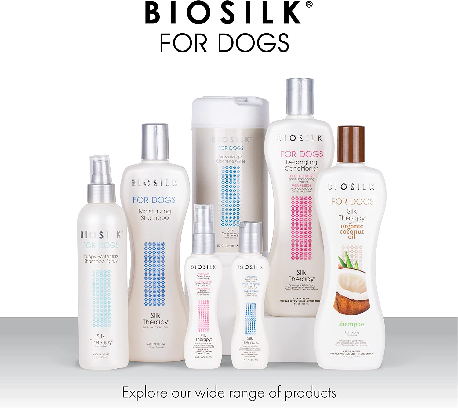 Biosilk Whitening Shampoo for Dogs 355 Ml