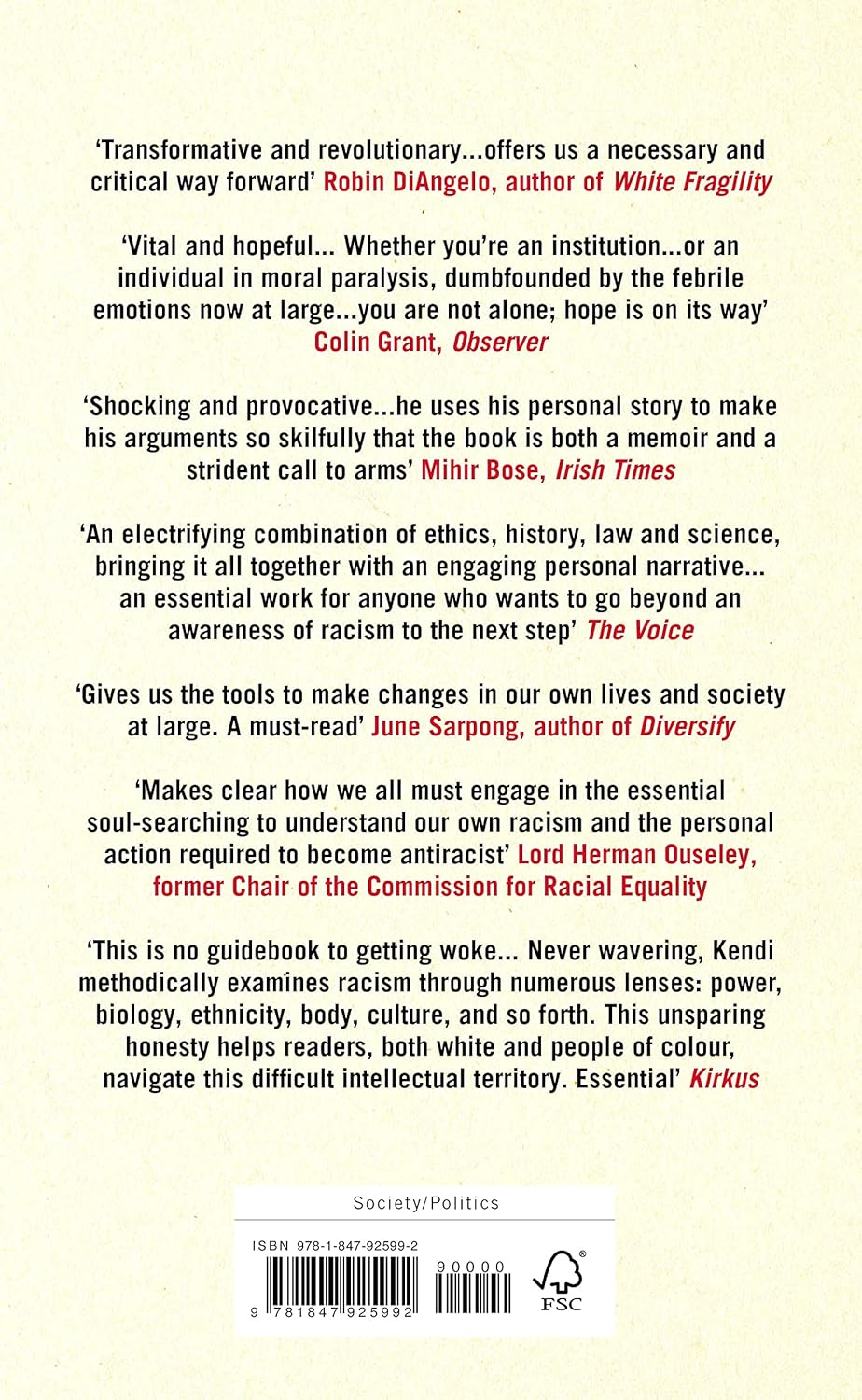 How to Be an Antiracist: the GLOBAL MILLION-COPY BESTSELLER image number 1