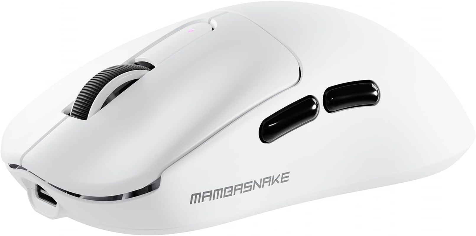 M3 Wireless Gaming Mouse, 40K DPI, 39G Lightweight Gaming Mouse,Paw3395Pro Optical Sensor,Tri-Mode BT5.1/2.4G/USB-C PC Game Mice,Programmable Buttons,300Mah Battery for Pc/Laptop/Mac(White) image number 3