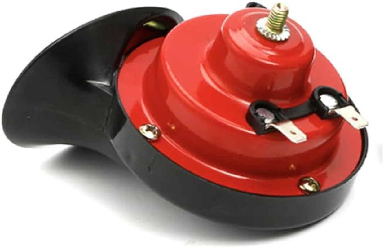 2 PCS 12V 300DB Super Loud Train Horn Air Electric Snail Horn for Trucks Cars Motorcycle Waterproof image number 3