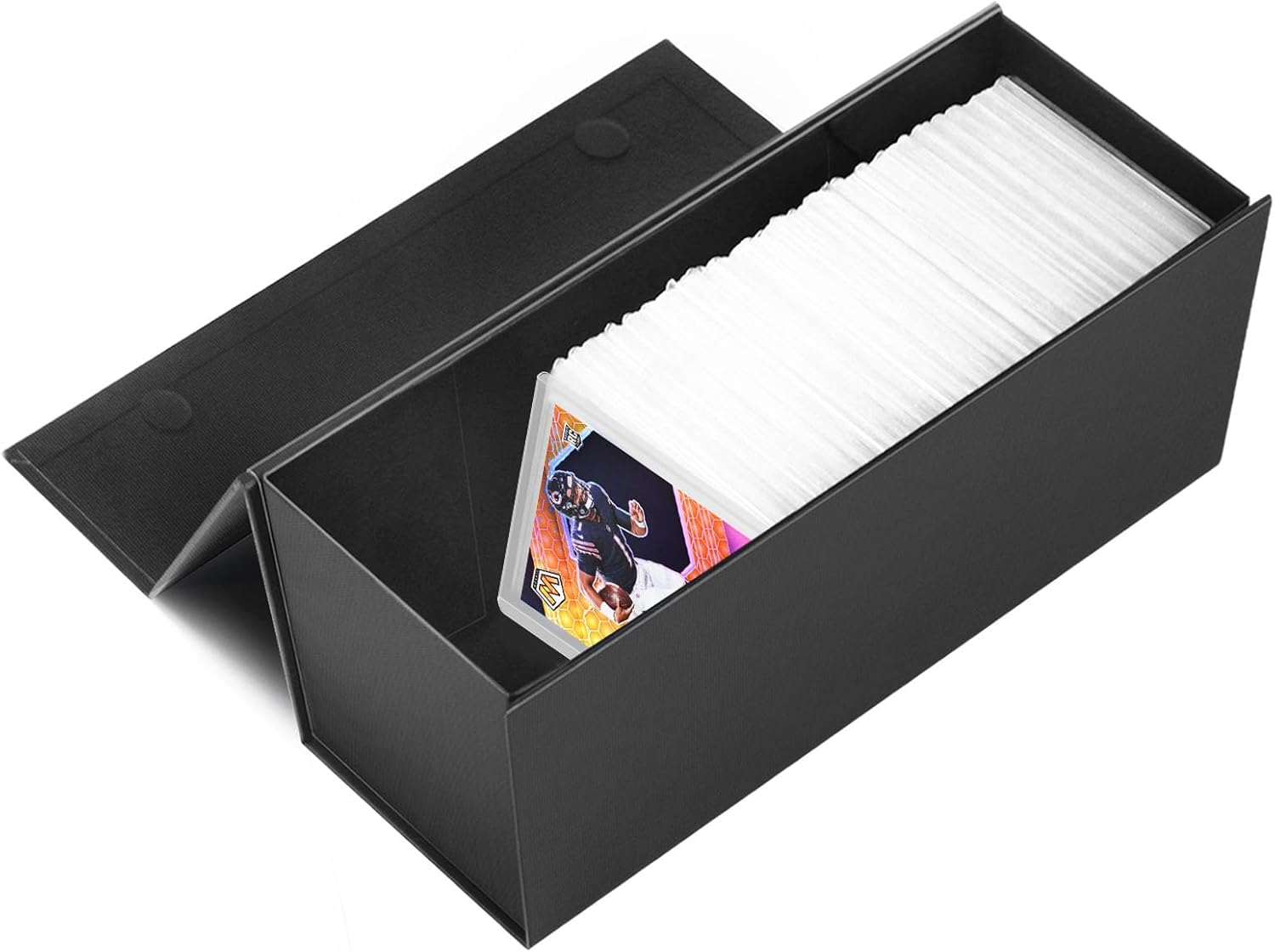 Trading Card Storage Box, Top Loader Storage Box, Trading Card Holder Topload Hobby Box for 800 Count Cards - 1 PACK image number 4