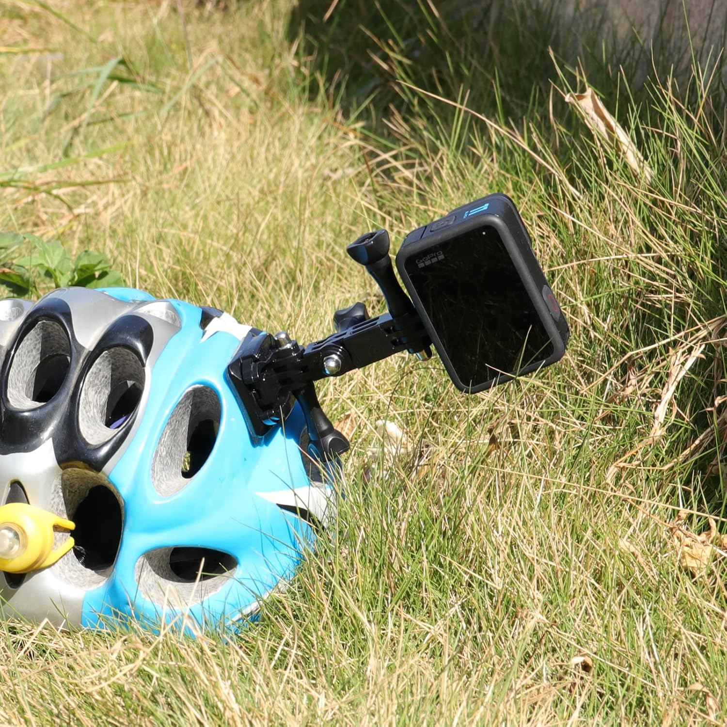 HSU Adjust Arm Straight Joints Mount, Long and Short Same Direction Straight Joints Mount for Gopro Hero 11 10 9 8 7 6 5 4 3 3+ 2 1, AKASO Campark and Other Action Cameras image number 1