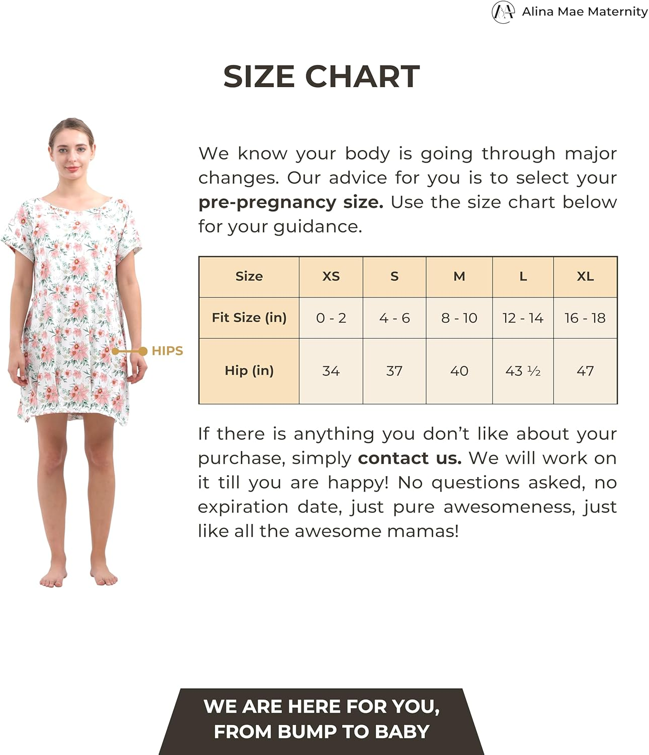 Labor and Delivery Gown for Hospital with Pockets Open Back Nursing Pajamas for Women Breastfeeding Maternity Nightgown image number 3