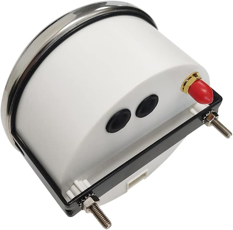 ELING 85Mm GPS Speedometer 0-200Km/H with Tachometer 0-8000RPM 12V with Backlight for Racing Motor Van (Black+Stainless Steel) image number 1