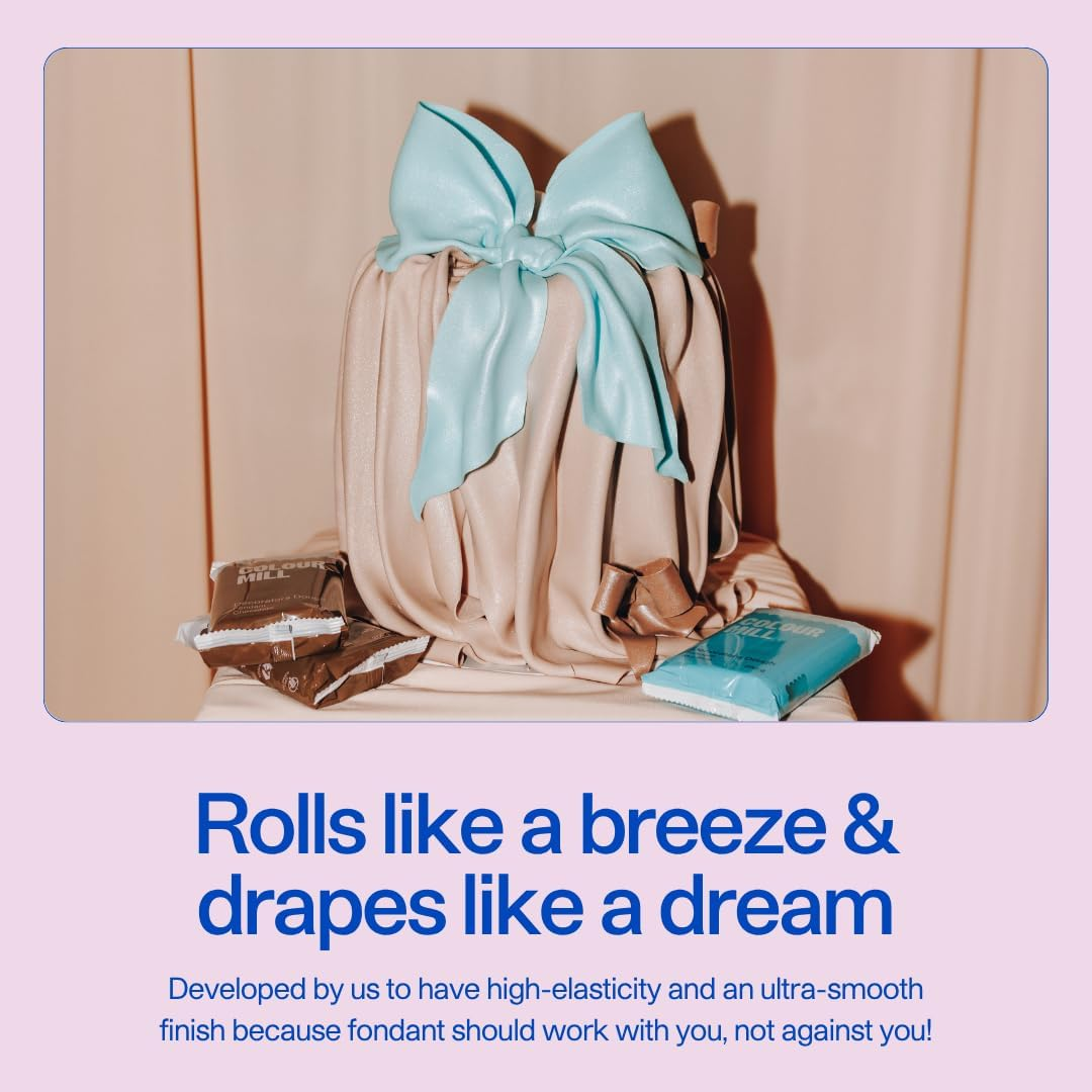 Colour Mill Decorators Dough Premium Ready to Roll Fondant Candy 250G image number 3