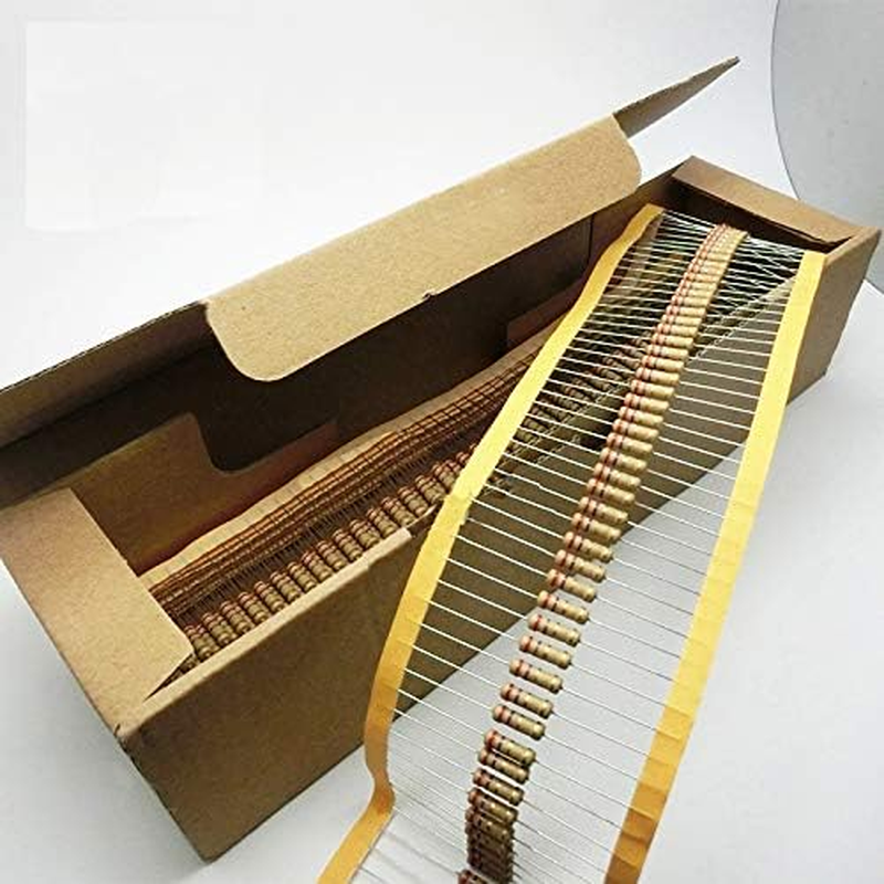 300PCS 1W 5% 10-1M Ohm 30 Values*10Pcs Resistor Carbon Film Resistor Assorted Kit (Resistance : without Box)