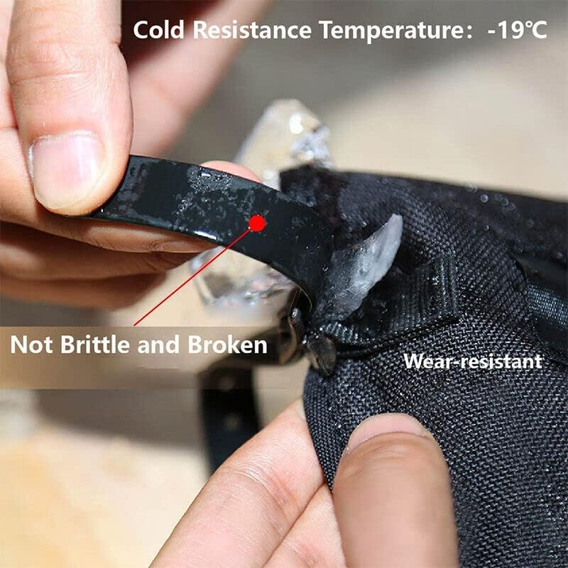 AIMALL Outdoor Waterproof Hiking Boots Leg Protecte Gaiters Cover Waterproof Boot, Durable Nylon Leg Protectors with Adjustable Features image number 6