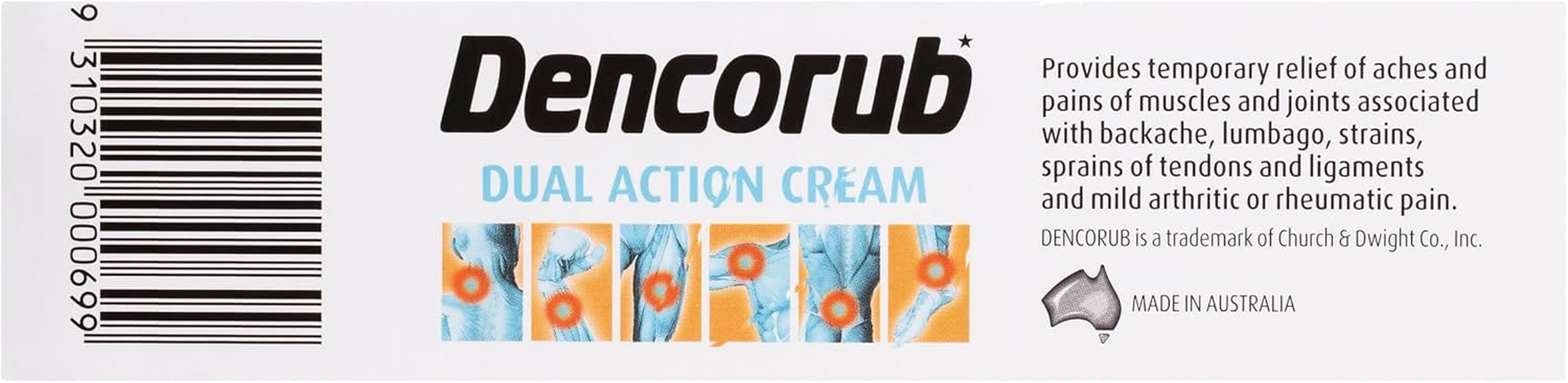 Dencorub Dual Action, 100G image number 5