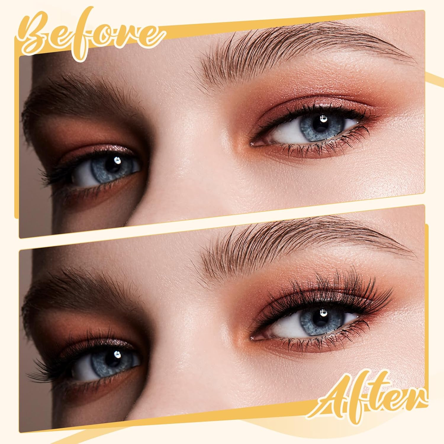 QUEWEL Lash-Bond-And-Seal Waterproof, 5Ml+5Ml Bond and Seal Eyelash Glue, Strong Hold&Long-Time Lasting Lash Cluster-Glue, Upgraded Brush Head Easier Use for DIY Lash Extensions at Home(Zs 5Ml+5Ml) image number 4