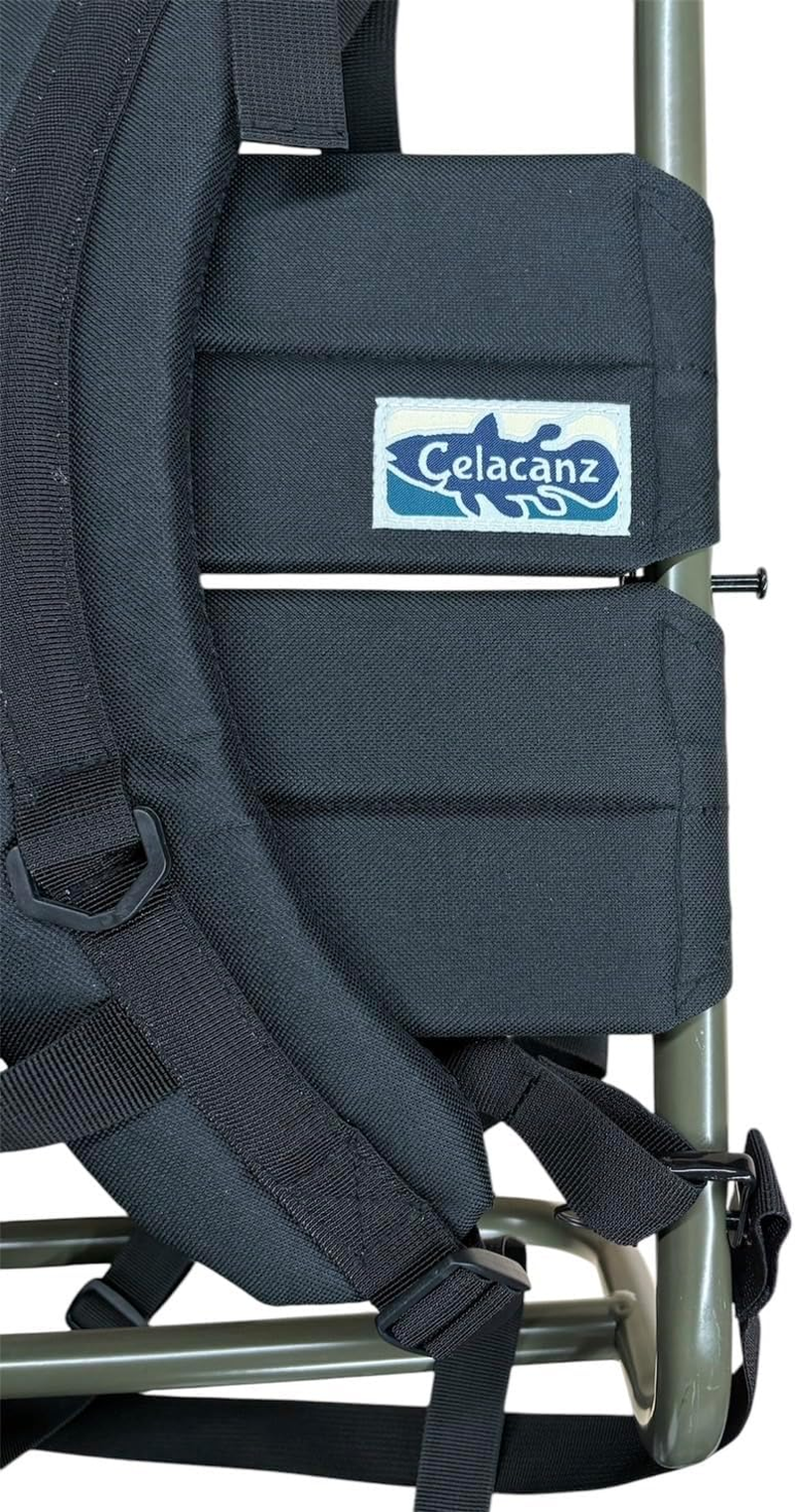 X'SELL BBC-909 913 Celacanz Foldable Heavy Duty Backpack, Aluminum, Lightweight, for Rock Fishing, Langanz, Portable, Fishing, Camping, Outdoors, Simple image number 3