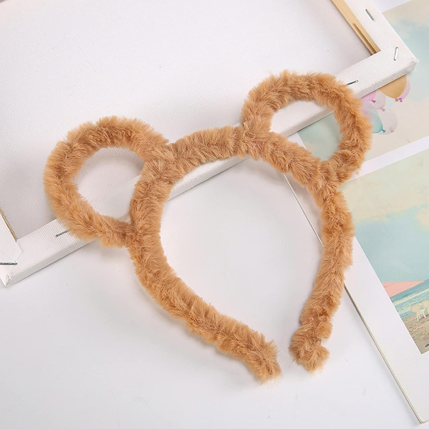 Chipmunks Garment Accessory Sets 1 round Glasses Frame and 3 Ears Headband for Cosplay Halloween Party image number 1