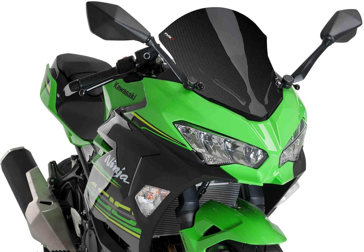 Puig RACING SCREEN KAWASAKI NINJA 400 18' C/BLACK