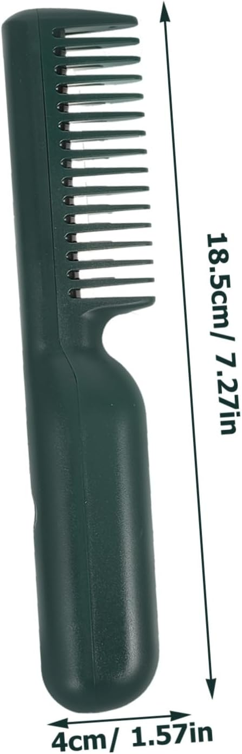 KAILIKETIY Portable Hair Comb Straightening Brush Electric Heating Comb for Wet Dry Use Compact Lightweight Hair Straightener for Travel Effortless Styling Quick Heat image number 1