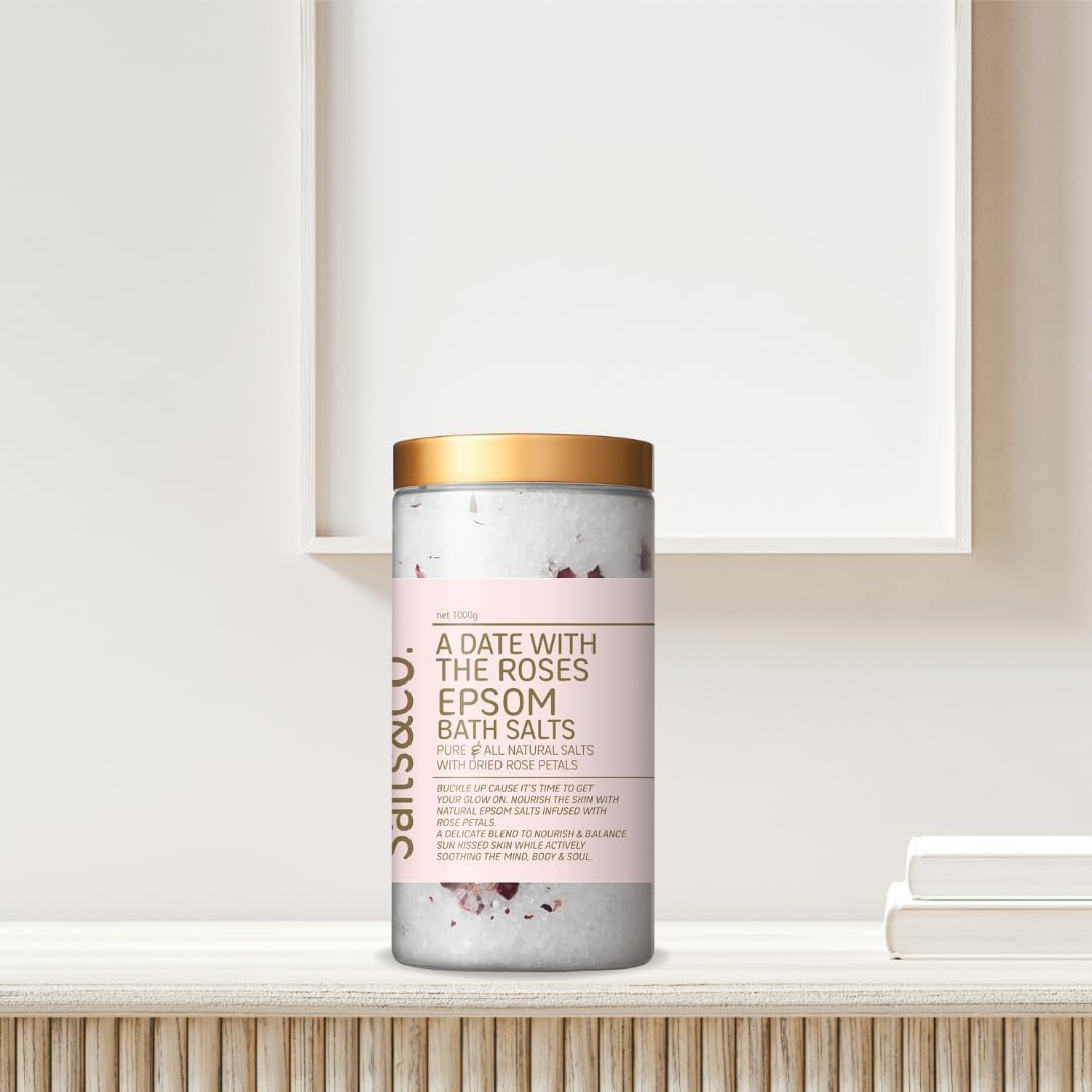 Salts & Co. a Date with the Roses Epsom Floral Bath Salts 1 Kg image number 3