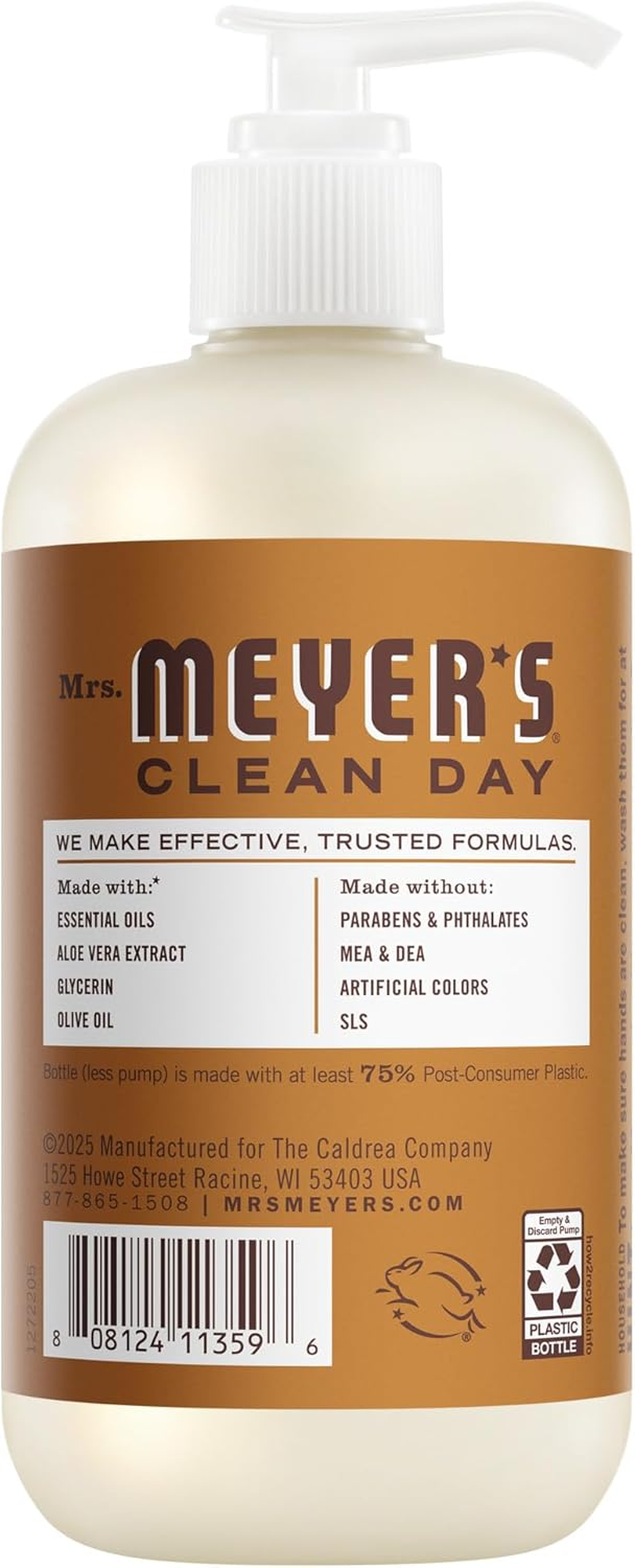 Mrs. Meyer'S - Clean Day Liquid Hand Soap Acorn Spice - 12.5 Fl. Oz. image number 1