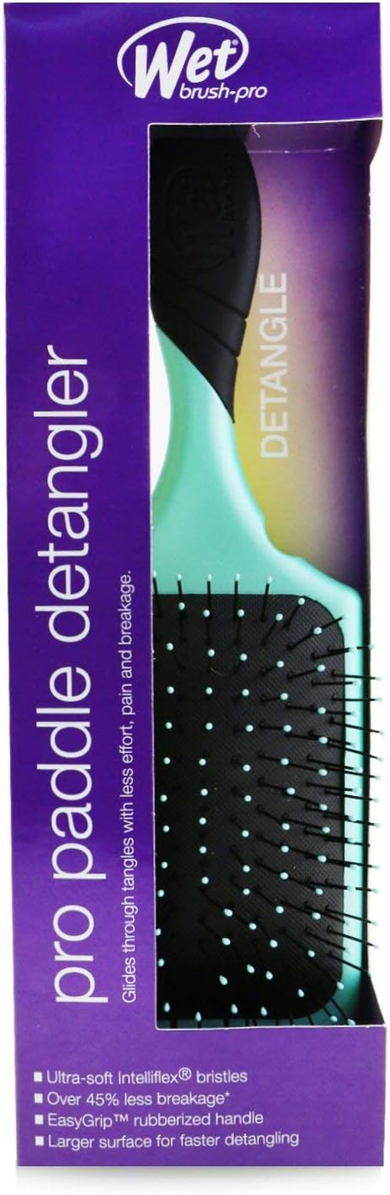The Wet Brush Pro Paddle Detangler, Purist Blue, 1 Count image number 2