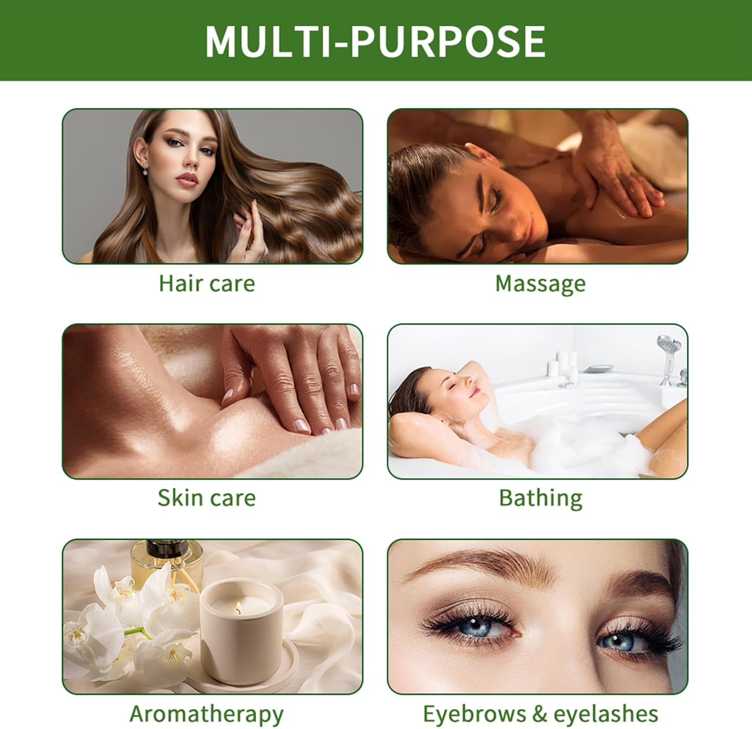 Hair Growth Oil Rosemary | 30Ml Rosemary Hair Oil for Hair Growth,Hair Growth Oil and Hair Oil for All Hair Types, Hair Loss, Split Ends and Dry Scalp image number 3