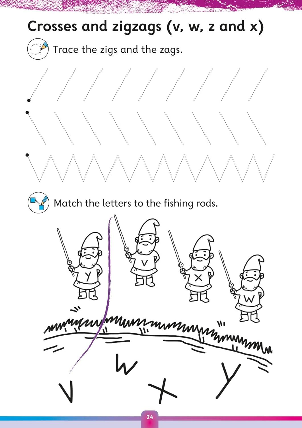 Progress with Oxford: Writing Letters Age 4-5 Book/Stickers image number 4