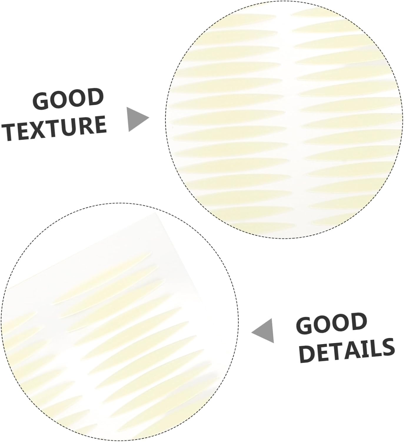 FOYTOKI 50 Sheet Double Eyelid Tape with Matte Finish Stickers for Hooded Eyes Asian Monolids Featherlight Comfort Seamless Makeup Compatibility Extra Strong Adhesion image number 1