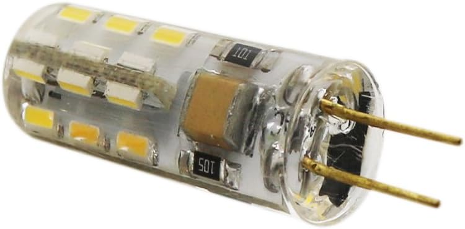 &reg;, 5 X G4 LED Light Bulbs 1.5 Watt AC 220-240 V Warm White 3000 K LED Bulbs 24 SMD 3014 Leds 360&deg; Beam Angle (220 V) Comfortable Anniversary image number 5