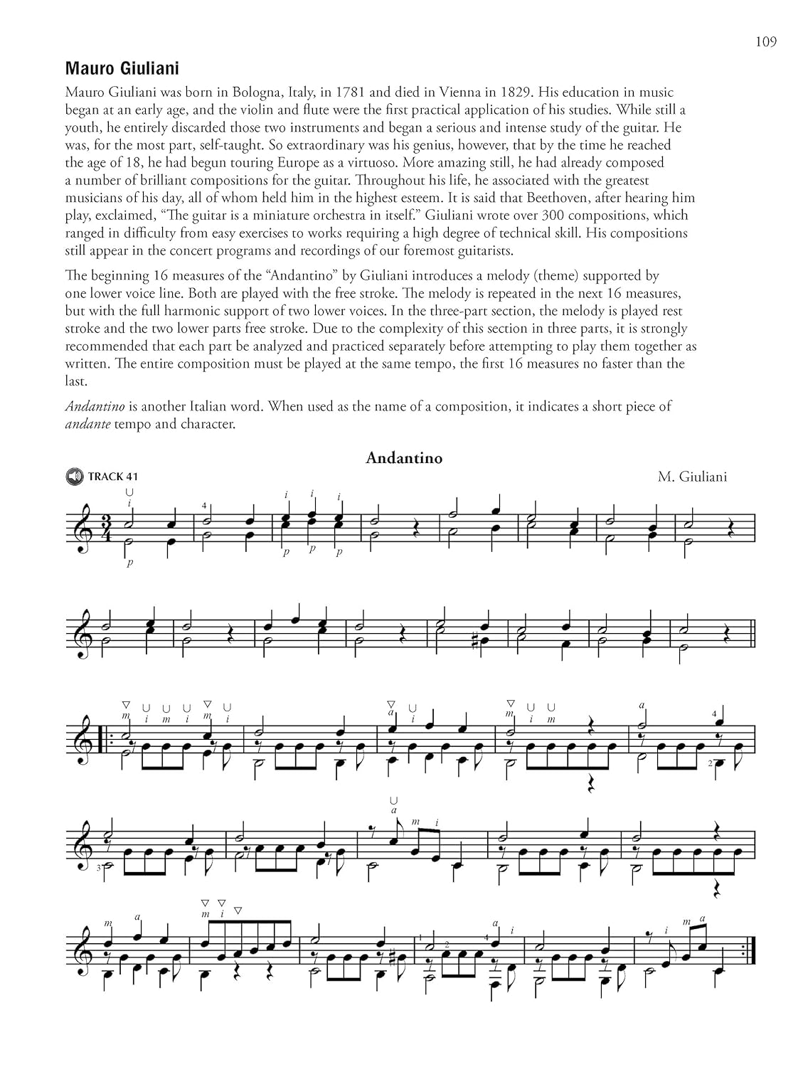 Classic Guitar Technique, Vol 1: Book & Online Audio image number 5