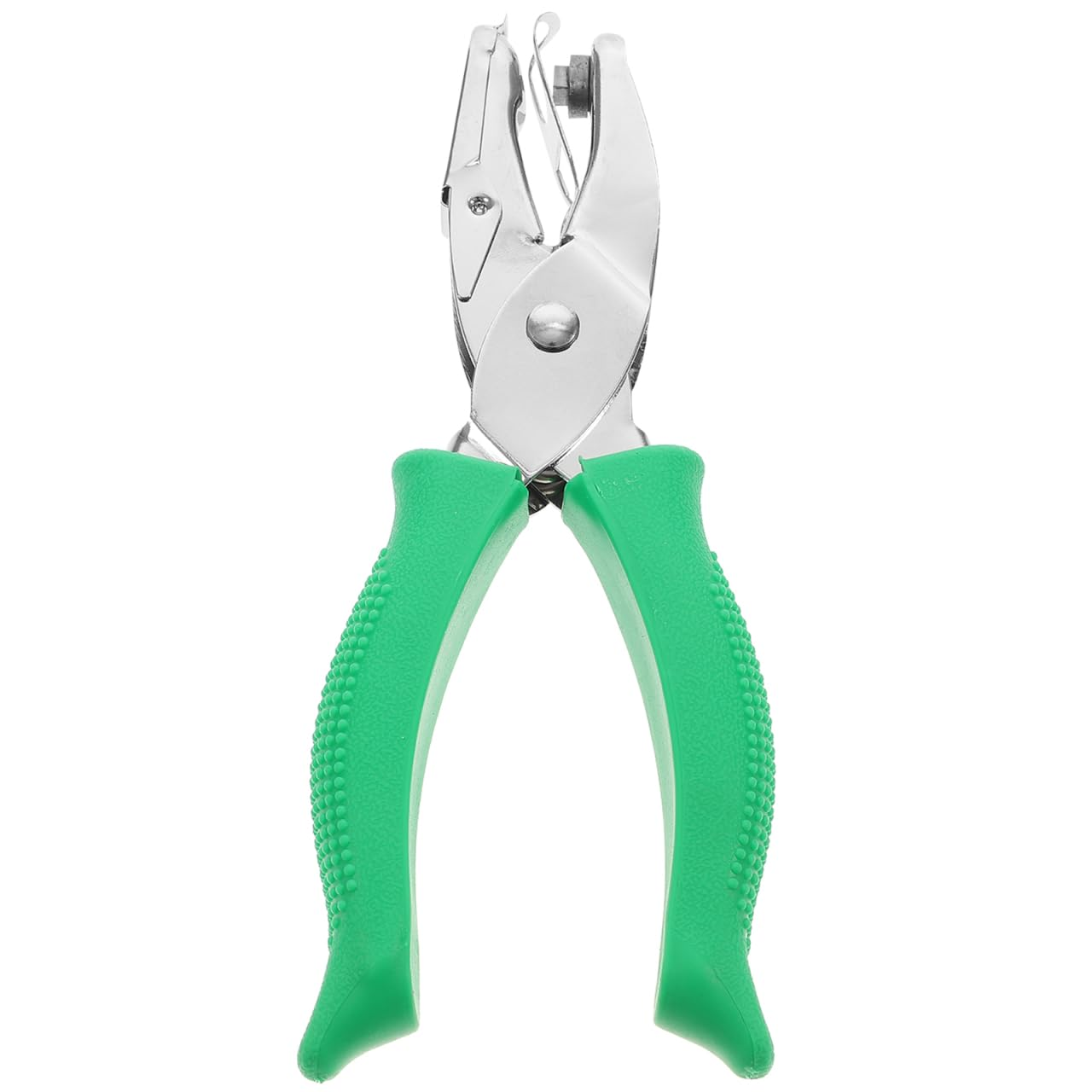 Operitacx 2Pcs Single Hole Punch Plier Metal Hand Puncher Tool for Paper and Crafts for Binder Hole Punching