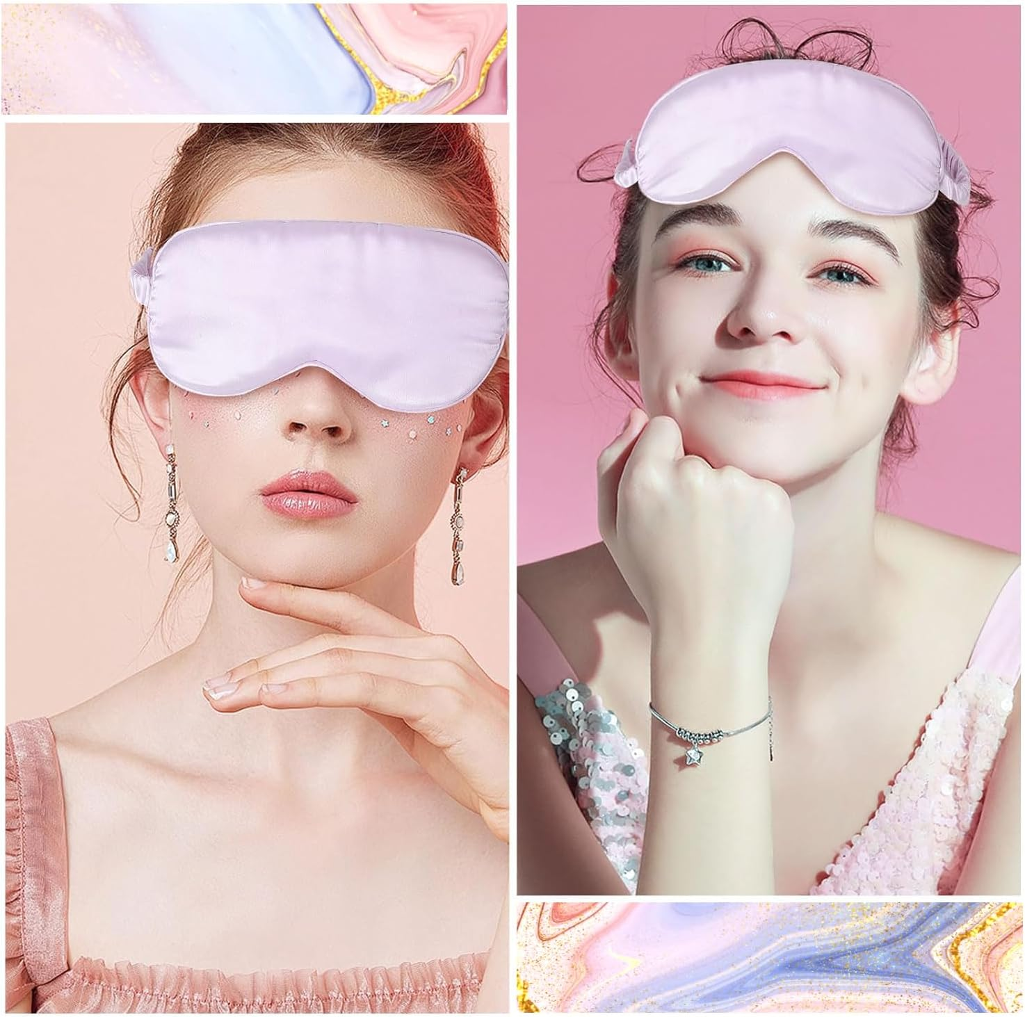 Women Birthday Gifts Ideas, 13 Pieces Self Care Gift Package for Female Friend BFF Mom Girlfriend Wife Daughter Sister Grandma, Relaxing Gift Basket Include 12Oz Wine Tumbler with Lid and Straw image number 3