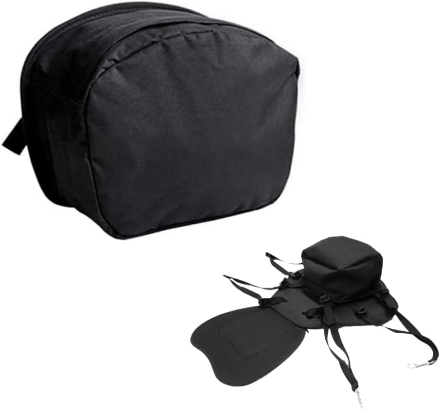 Kayak Seat Bag,Detachable Storage Bag,Water Resistant Seat Back Pocket,Storage Organizer,Kayak Accessories Pouch for Paddle Board, Kayak Seat, Canoeing,Fishing Boat Seat image number 2