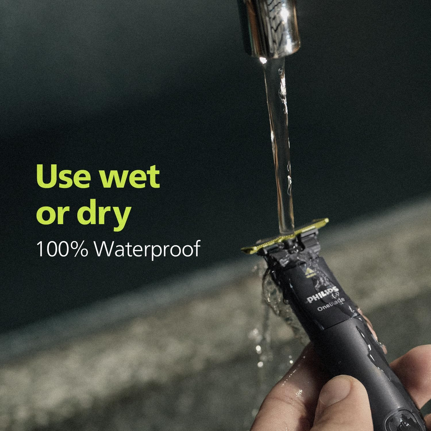 Philips Oneblade Replaceable Blade Pack of 2 Replaceable Blades, Qp220/51 (Lime)