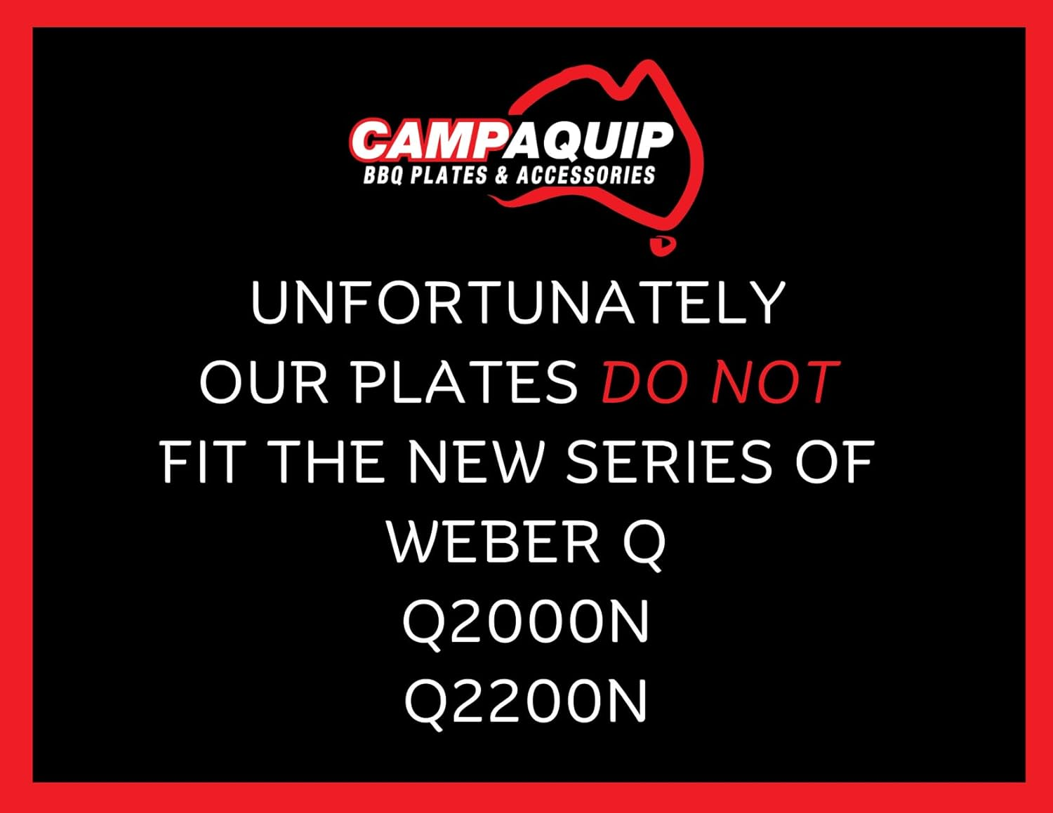 Half BBQ Grill Plate | Fits Weber Q Series | Q2000 | Q2200 | Q200 | Q220 | Cast Iron Griddle | Matt Porcelain Enamel Cooking Plate | BBQ Accessories | NOT for N Series image number 1