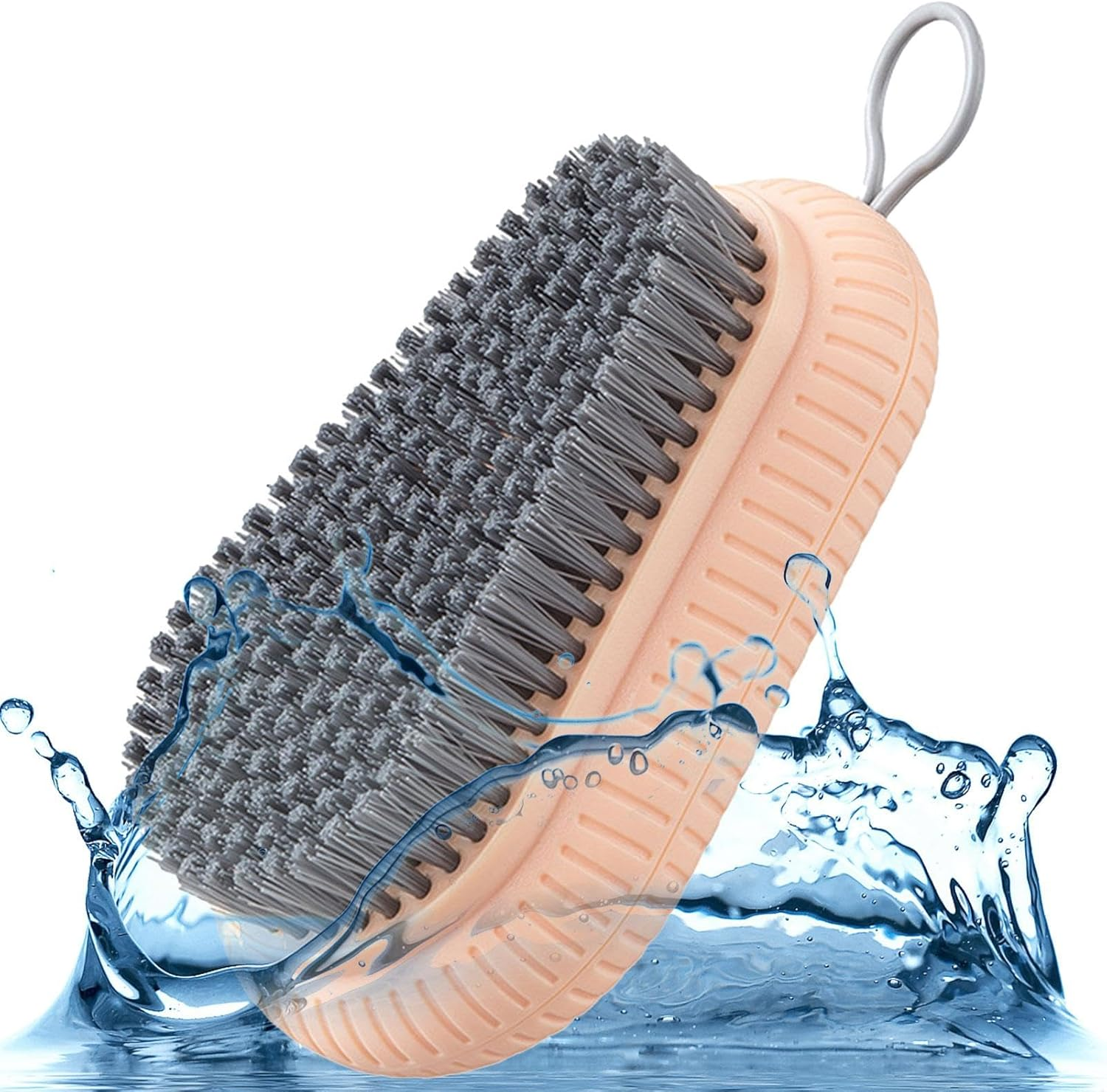 Nail Brush for Cleaning - Nail Cleaning Brush, Ergonomic Nail Brush Non Slipped Nail Cleaning Brush - Practical Nail Brush Clean Brush Brush Scroth O