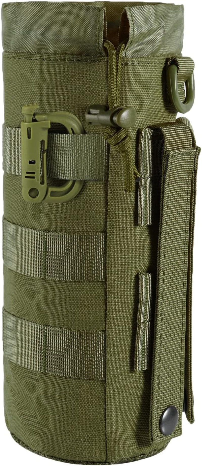 2 Pack Tactical Molle Gear Pouches, Military Back Pouch, Attachments Waterproof Small Utility Pouch (ACU)