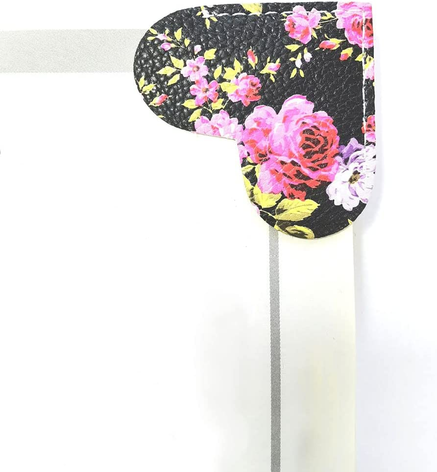 Handmade Leather Heart Bookmark - Cute Reading Accessory (5 Colors) image number 3