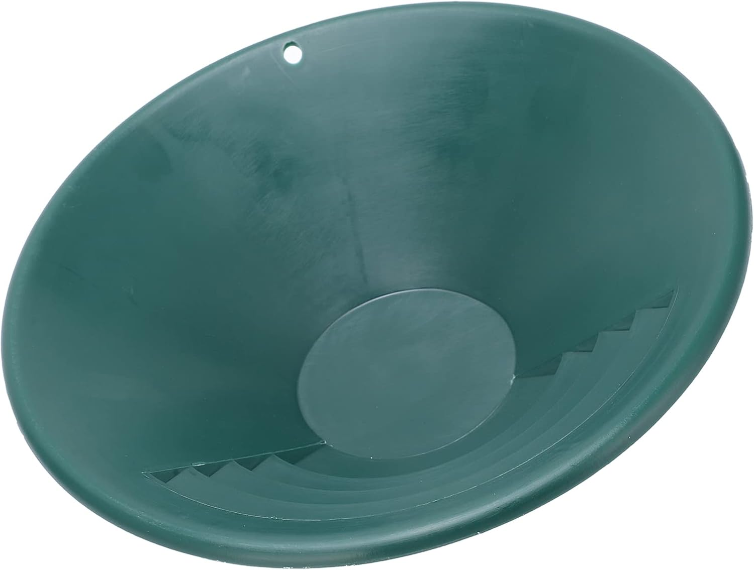 Gold Panning Tool, ABS Gold Pan Green Enhancing the Visibility of Gold for River for Water Source for Inaccessible Mountains for Creek image number 5