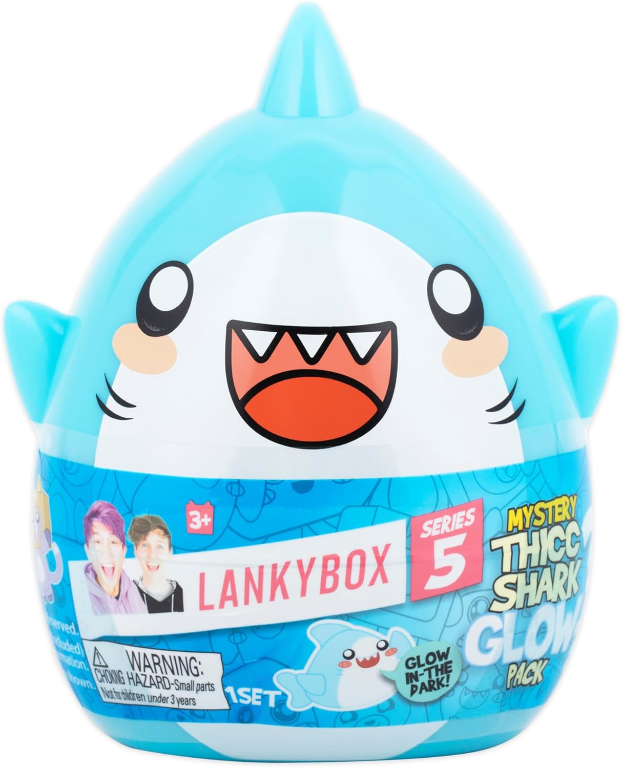 Lankybox Mystery Thicc Shark Glow Pack image number 6