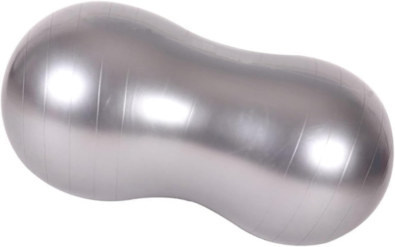 Peanut Yoga Ball Chair Flexible Seating Ball Home Gym Coordination Core Training Workout Sensory Toy Thickened with Pump