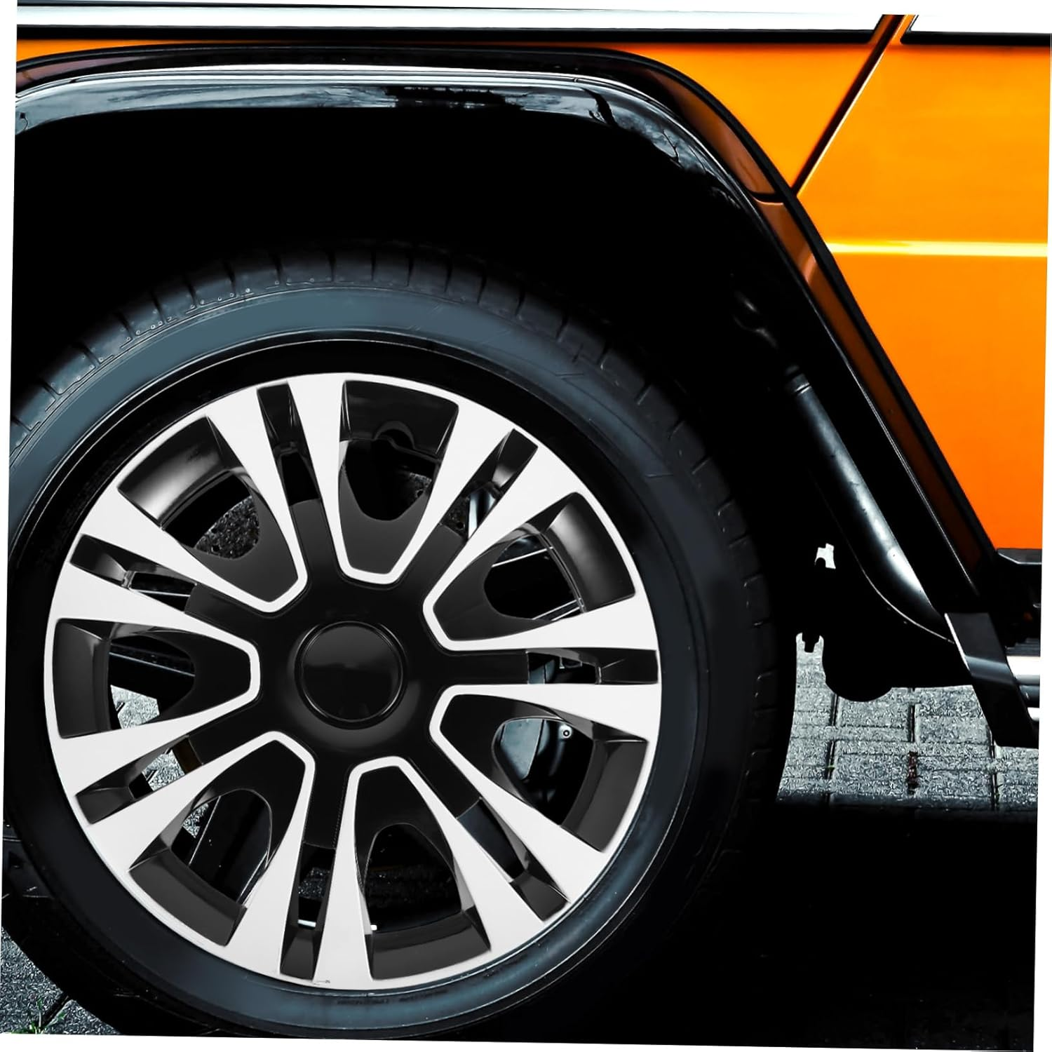 GETAJGHSD Car Wheel Hub Cap Rim Cover Replacement Wheel Center Cap for Car Auto Accessory Hubcap Cover Protector image number 3