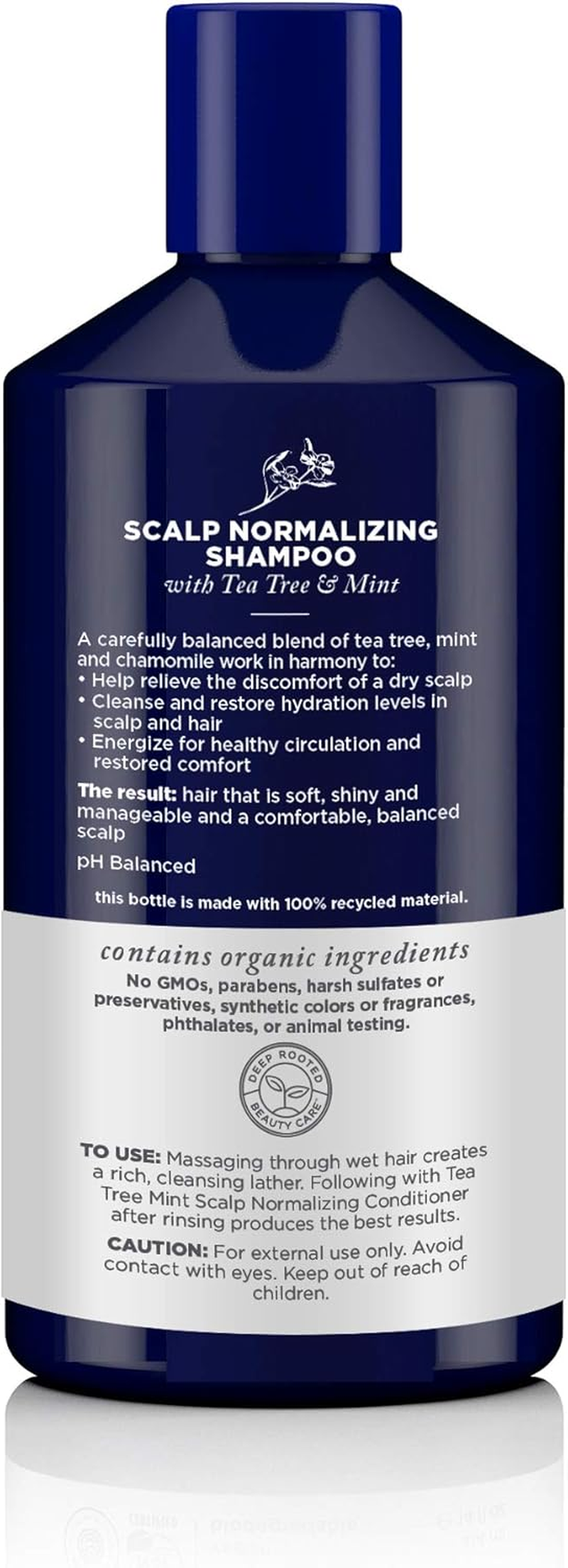 Avalon Organics Scalp Normalizing Therapy Tea Tree Mint Shampoo, 14 Ounce image number 4