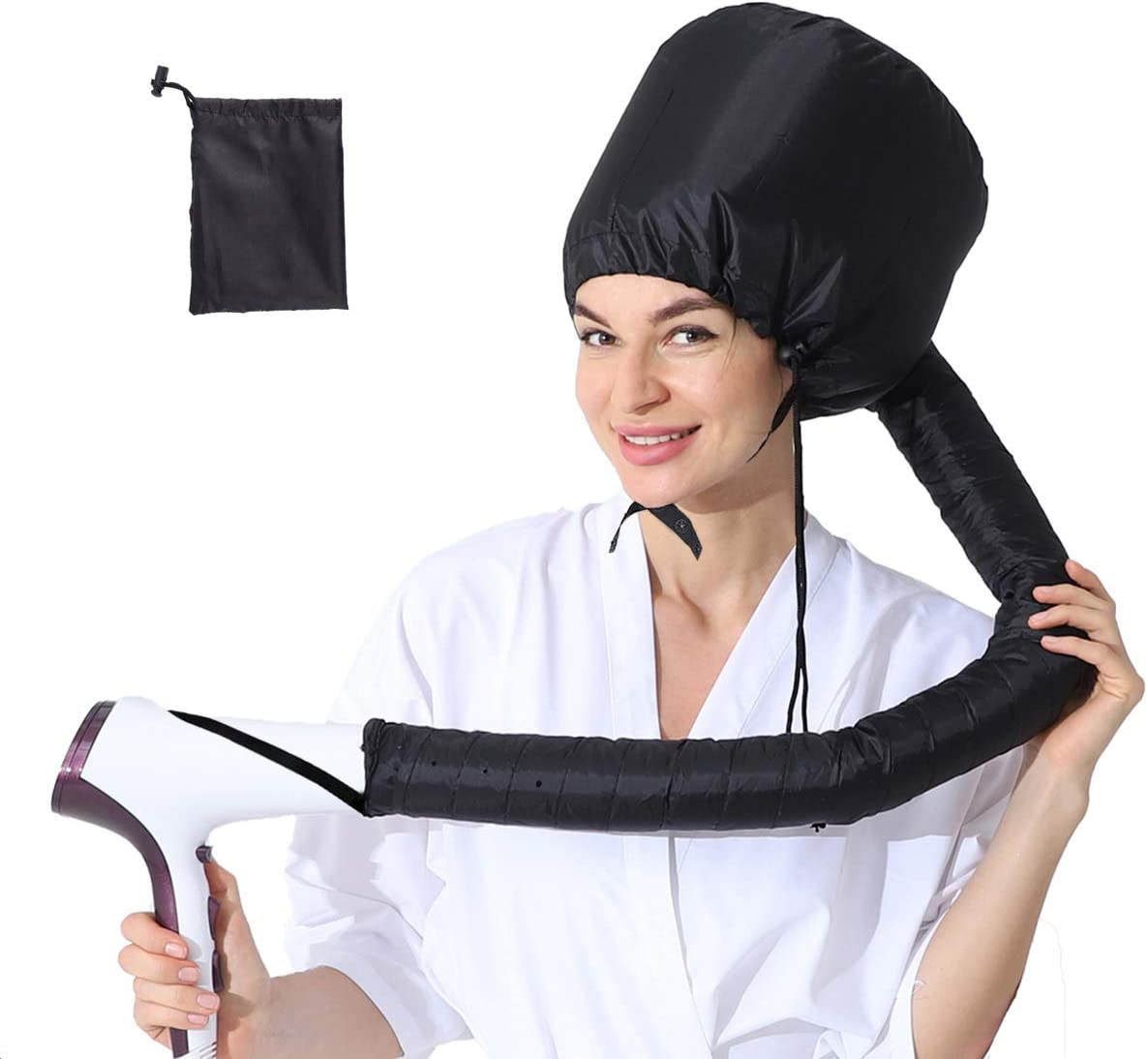 Bonnet Hair Dryer Hood Hair Dryer Bonnet Attachment Cap for DIY Hair Deep Conditioning Treatment Hair Care image number 6